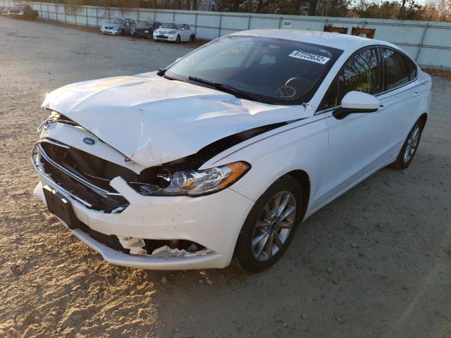 Photo 2 from auction – 2017 FORD FUSION SE with VIN 3FA6P0H70HR390655