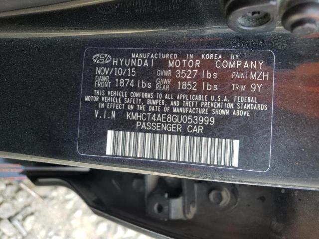 Photo 10 from auction – 2016 HYUNDAI ACCENT SE with VIN KMHCT4AE8GU053999