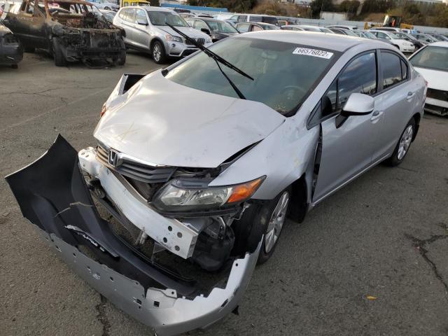 Photo 2 from auction – 2012 HONDA CIVIC LX with VIN 19XFB2F59CE311750