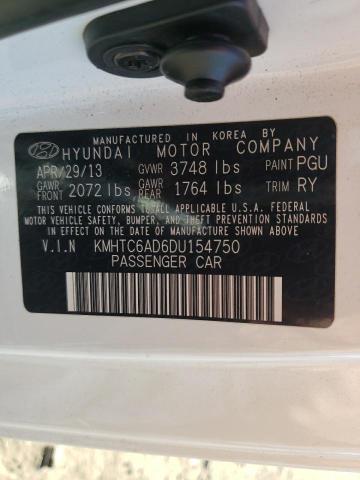 Photo 10 from auction – 2013 HYUNDAI VELOSTER with VIN KMHTC6AD6DU154750