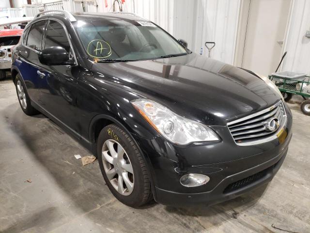 INFINITI EX35 BASE 2010 with VIN JN1AJ0HR4AM754763 - Photo from auction