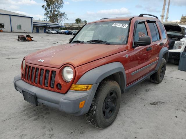 Photo 2 from auction – 2005 JEEP LIBERTY SP with VIN 1J4GL48K85W586514