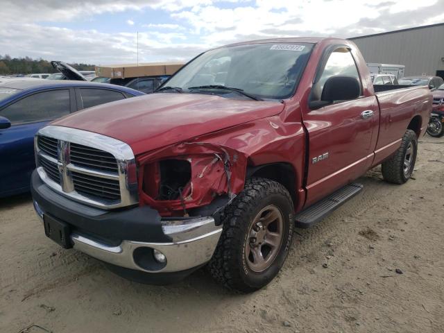 Photo 2 from auction – 2008 DODGE RAM 1500 S with VIN 1D7HA16K58J192851