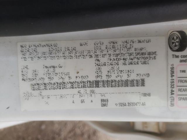 Photo 10 from auction – 2013 FORD FIESTA SE with VIN 3FADP4EJ4DM208218