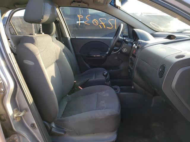 Photo 5 from auction – 2006 CHEVROLET AVEO BASE with VIN KL1TD566X6B546805