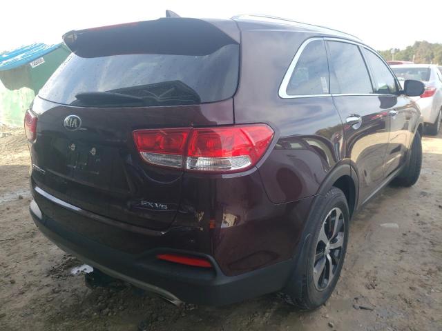 Photo 4 from auction – 2017 KIA SORENTO EX with VIN 5XYPH4A53HG331010