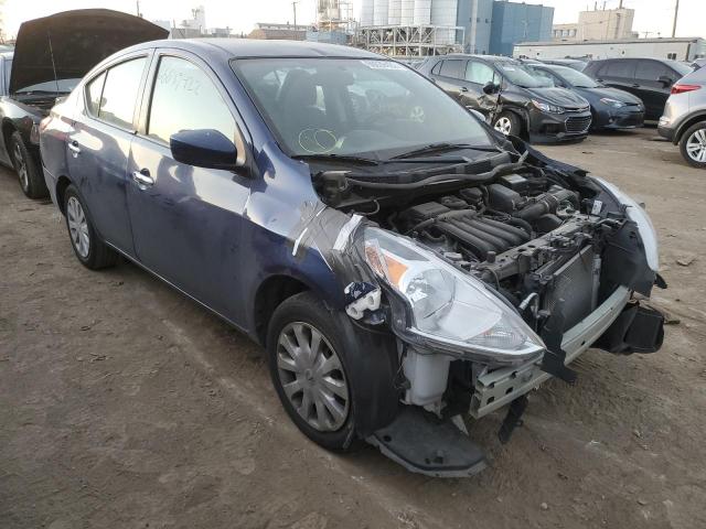 NISSAN VERSA S 2019 with VIN 3N1CN7AP3KL843394 - Photo from auction