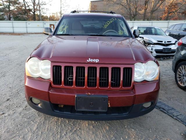 Photo 9 from auction – 2008 JEEP GRAND CHER with VIN 1J8HR48N58C202075