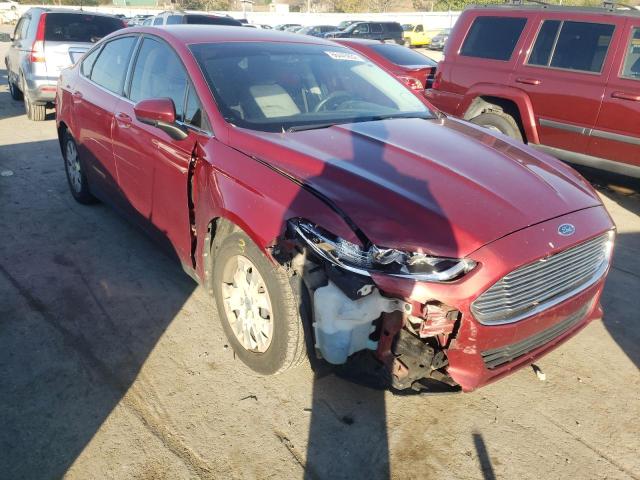 FORD FUSION S 2013 with VIN 3FA6P0G76DR153387 - Photo from auction