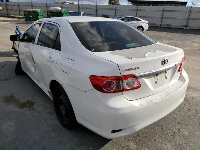 Photo 3 from auction – 2013 TOYOTA COROLLA BA with VIN 5YFBU4EE8DP114574