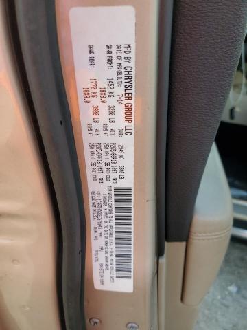 Photo 10 from auction – 2014 DODGE DURANGO SX with VIN 1C4RDHAG6EC575943