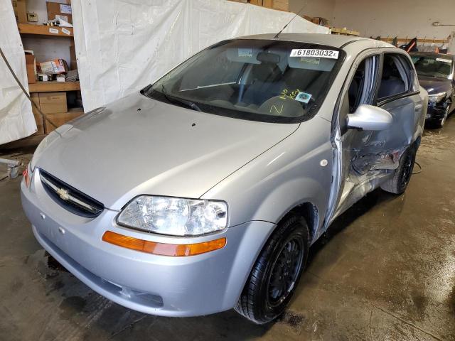 Photo 2 from auction – 2006 CHEVROLET AVEO BASE with VIN KL1TD56646B666941