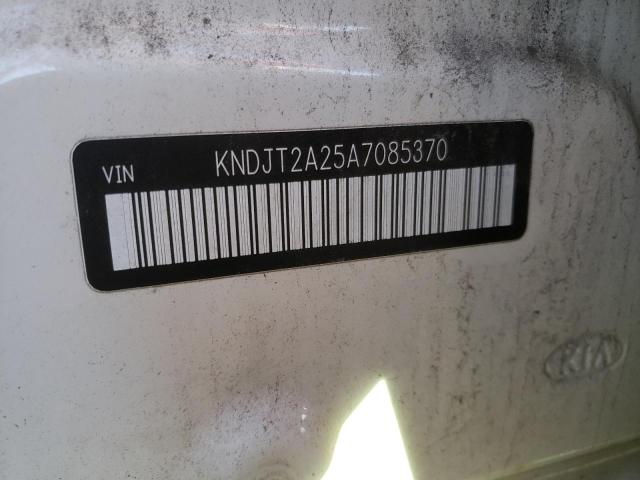 Photo 10 from auction – 2010 KIA SOUL with VIN KNDJT2A25A7085370