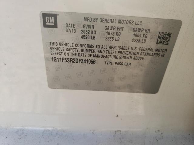 Photo 10 from auction – 2013 CHEVROLET MALIBU 2LT with VIN 1G11F5SR2DF341956