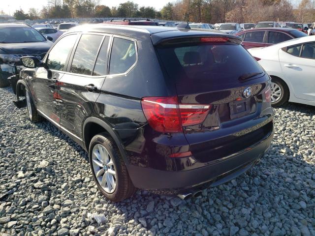Photo 3 from auction – 2014 BMW X3 XDRIVE2 with VIN 5UXWX9C53E0D35876