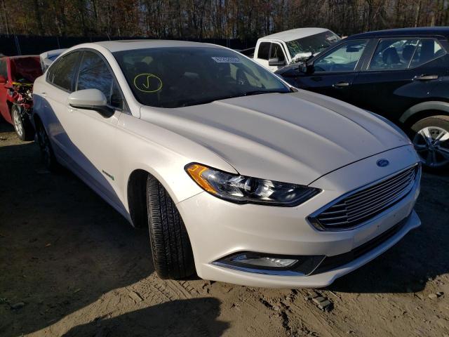 FORD FUSION SE 2017 with VIN 3FA6P0LU7HR295491 - Photo from auction