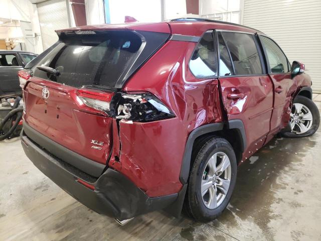 Photo 4 from auction – 2022 TOYOTA RAV4 XLE with VIN 2T3P1RFV4NW312554