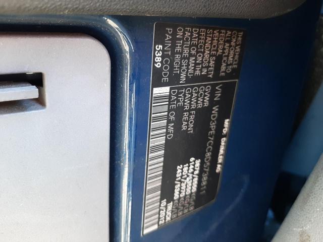 Photo 10 from auction – 2013 MERCEDES-BENZ SPRINTER 2 with VIN WD3PE7CC8D5738811