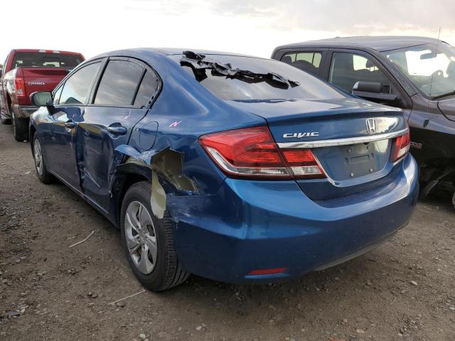 Photo 3 from auction – 2014 HONDA CIVIC LX with VIN 2HGFB2F52EH500992