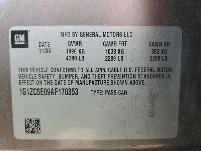 Photo 10 from auction – 2010 CHEVROLET MALIBU 1LT with VIN 1G1ZC5E09AF170353