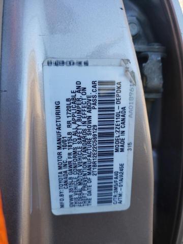 Photo 10 from auction – 2002 TOYOTA COROLLA CE with VIN 2T1BR12E22C569129