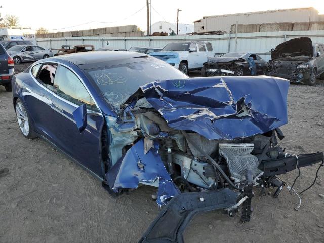 TESLA MODEL S 2015 with VIN 5YJSA1E45FF112746 - Photo from auction