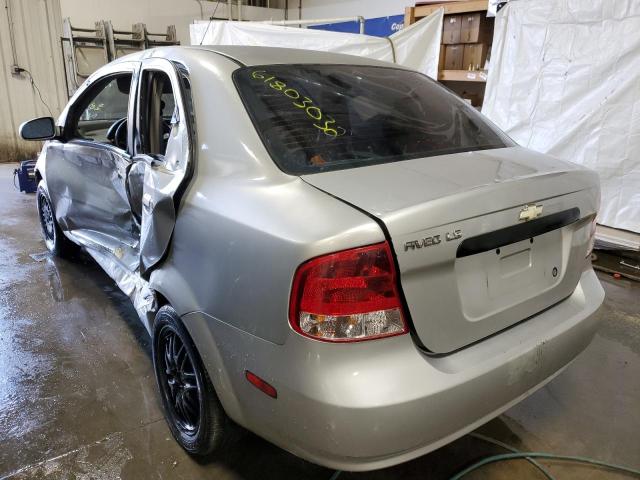 Photo 3 from auction – 2006 CHEVROLET AVEO BASE with VIN KL1TD56646B666941