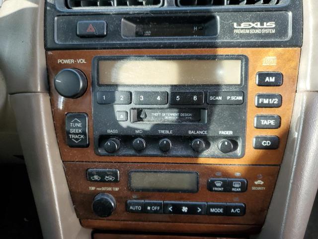 Photo 9 from auction – 2000 LEXUS ES 300 with VIN JT8BF28G5Y5098346