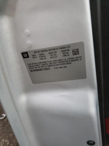Photo 10 from auction – 2012 CHEVROLET IMPALA LTZ with VIN 2G1WC5E36C1152013