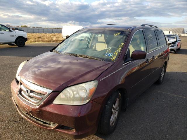 Photo 2 from auction – 2007 HONDA ODYSSEY EX with VIN 5FNRL38437B431306