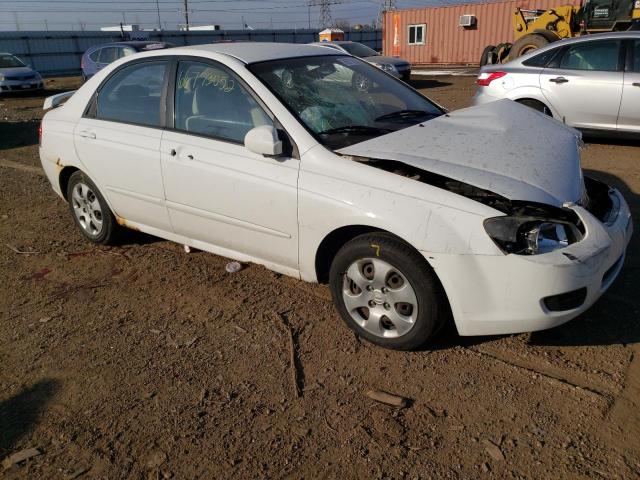 KIA SPECTRA EX 2008 with VIN KNAFE121X85535145 - Photo from auction