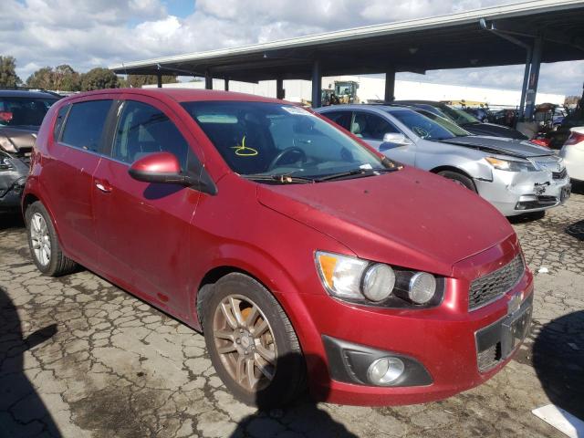 CHEVROLET SONIC LT 2012 with VIN 1G1JC6SH4C4127728 - Photo from auction