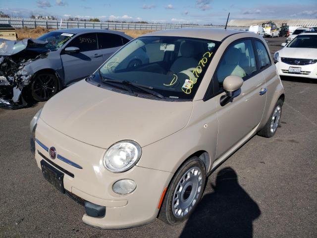 Photo 2 from auction – 2012 FIAT 500 with VIN 3C3CFFAR9CT119835