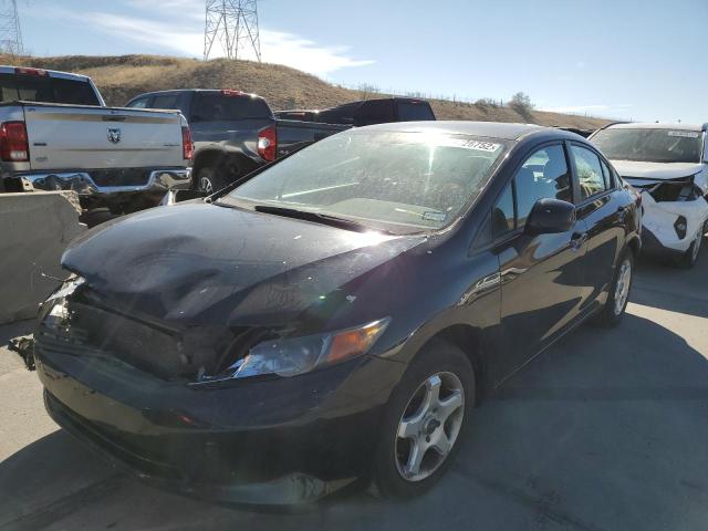 Photo 2 from auction – 2012 HONDA CIVIC LX with VIN 19XFB2F56CE109819