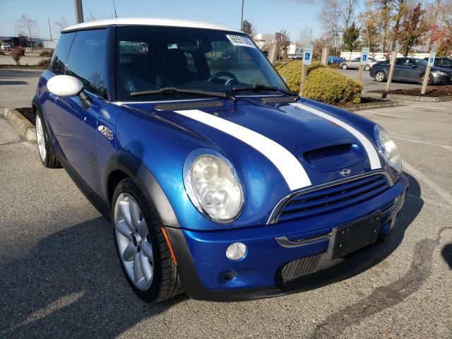 MINI COOPER S 2006 with VIN WMWRE33506TJ36022 - Photo from auction