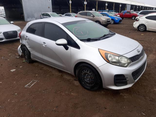 KIA RIO LX 2016 with VIN KNADM5A34G6676595 - Photo from auction