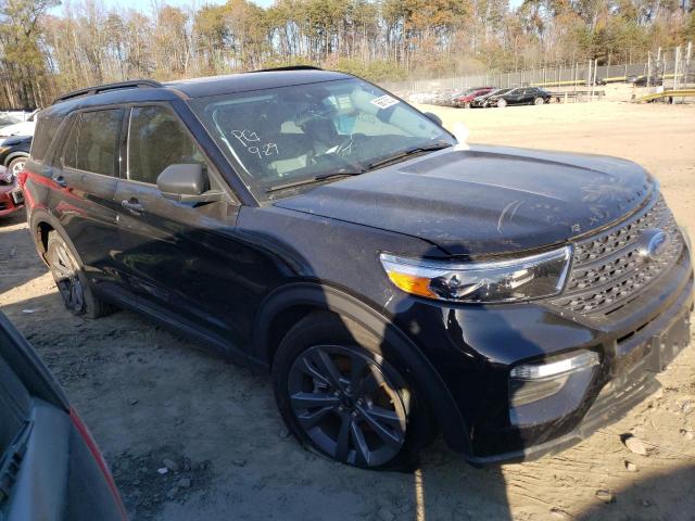 FORD EXPLORER X 2021 with VIN 1FMSK8DH3MGA57643 - Photo from auction