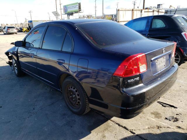 Photo 3 from auction – 2005 HONDA CIVIC LX with VIN 2HGES16585H602352