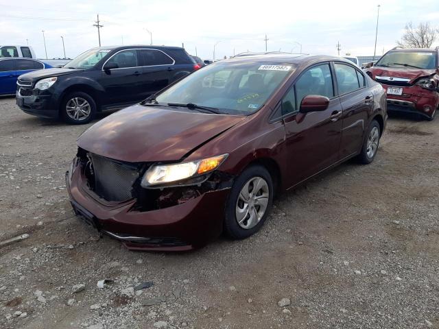Zdjęcie 2 z aukcji – 2015 HONDA CIVIC EX z VIN 19XFB2F80FE089579