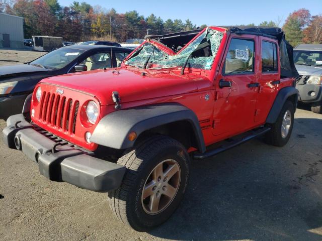 Photo 2 from auction – 2015 JEEP WRANGLER U with VIN 1C4BJWDG3FL670956