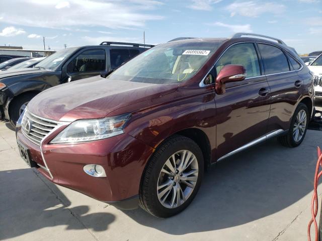 LEXUS RX 350 2013 with VIN 2T2ZK1BA1DC107014 - Photo from auction