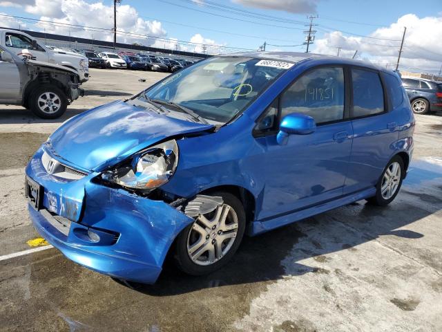 Photo 2 from auction – 2007 HONDA FIT S with VIN JHMGD38677S019526