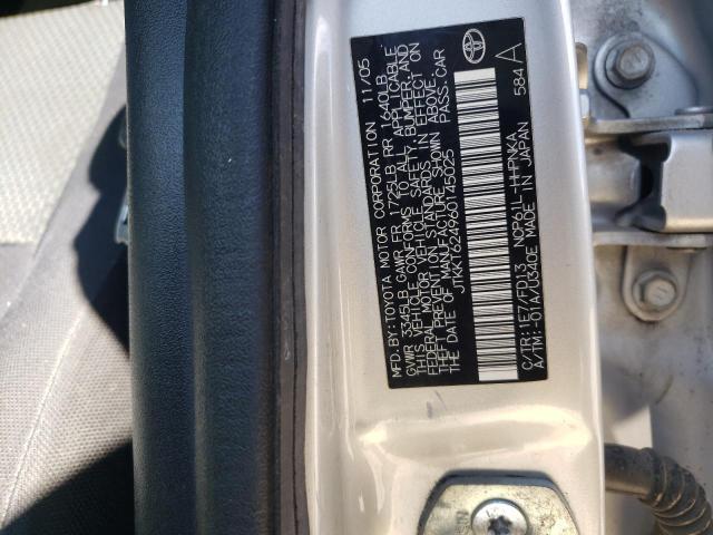 Photo 10 from auction – 2006 TOYOTA SCION XA with VIN JTKKT624960145025