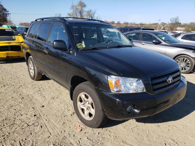 TOYOTA HIGHLANDER 2007 with VIN JTEHD21A970048306 - Photo from auction