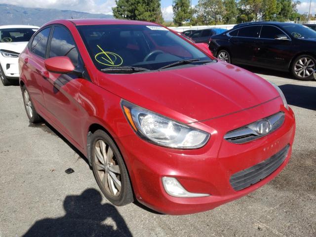 HYUNDAI ACCENT GLS 2013 with VIN KMHCU4AE8DU320101 - Photo from auction