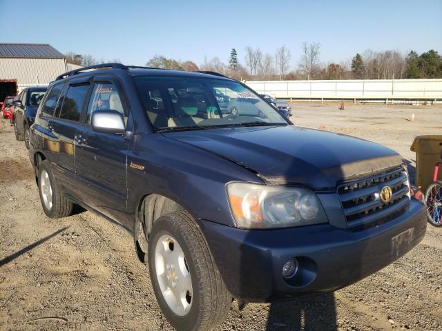 TOYOTA HIGHLANDER 2004 with VIN JTEEP21A040005933 - Photo from auction