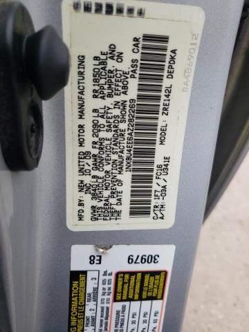 Photo 10 from auction – 2010 TOYOTA COROLLA BA with VIN 1NXBU4EE6AZ282269