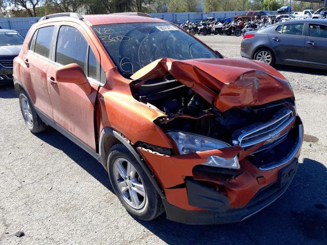 CHEVROLET TRAX 1LT 2015 with VIN KL7CJLSB4FB126558 - Photo from auction
