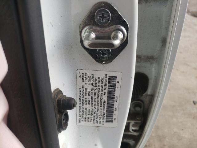 Photo 10 from auction – 2014 HONDA CIVIC HF with VIN 2HGFB2F68EH520964