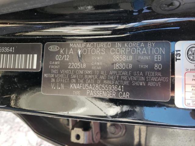 Photo 10 from auction – 2012 KIA FORTE EX with VIN KNAFU5A28C5593641